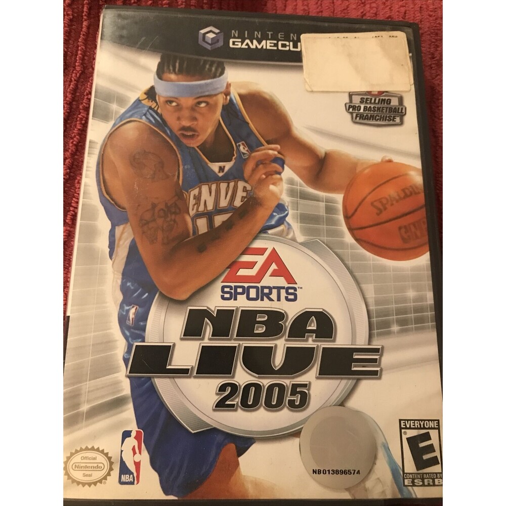 NBA‎ Live 2005 (Nintendo GameCube, 2004) Complete!